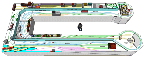 3d view of the layout