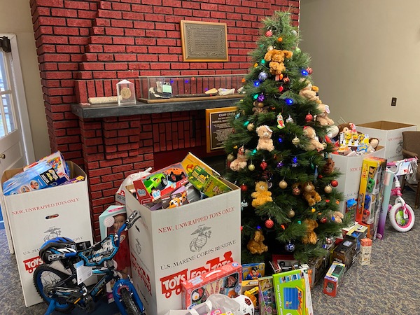 more Toys for Tots donations